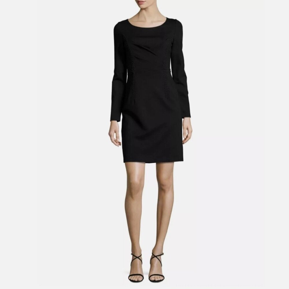 Kobi Halperin ‘Presley’ Jersey Sheath Dress – Black – Size 6 – NWT
